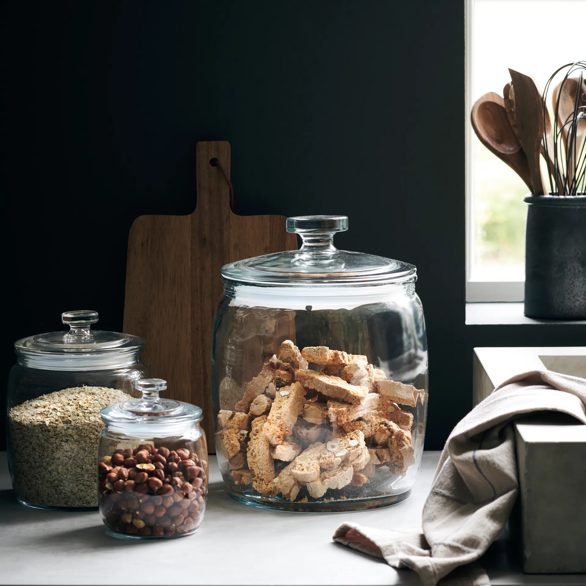 Ville voorraadpot 7,5 L, Transparant House Doctor