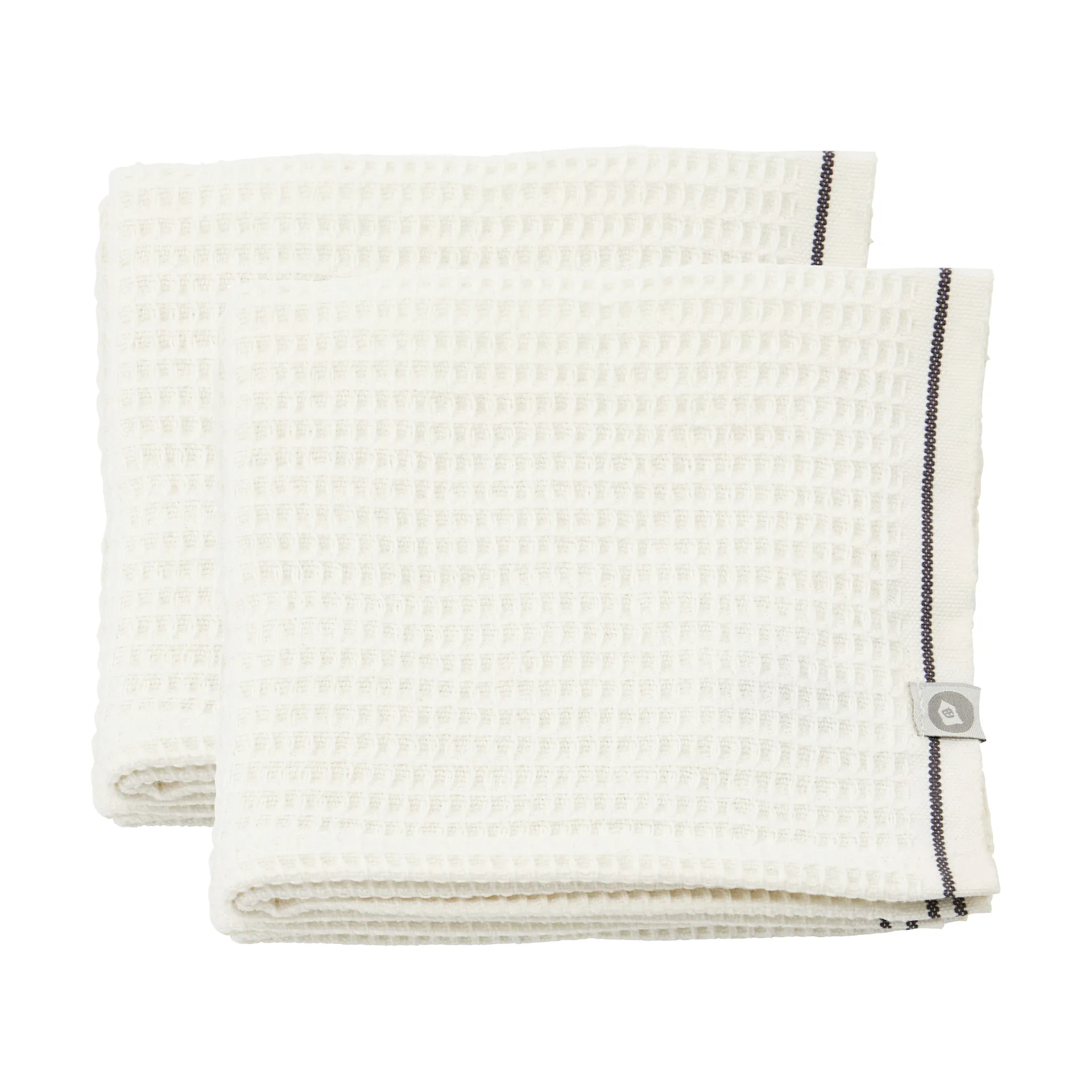 Waffle vaatdoekje 30x30 cm 2-pack, Grijs House Doctor