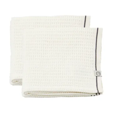 Waffle vaatdoekje 30x30 cm 2-pack - Grijs - House Doctor