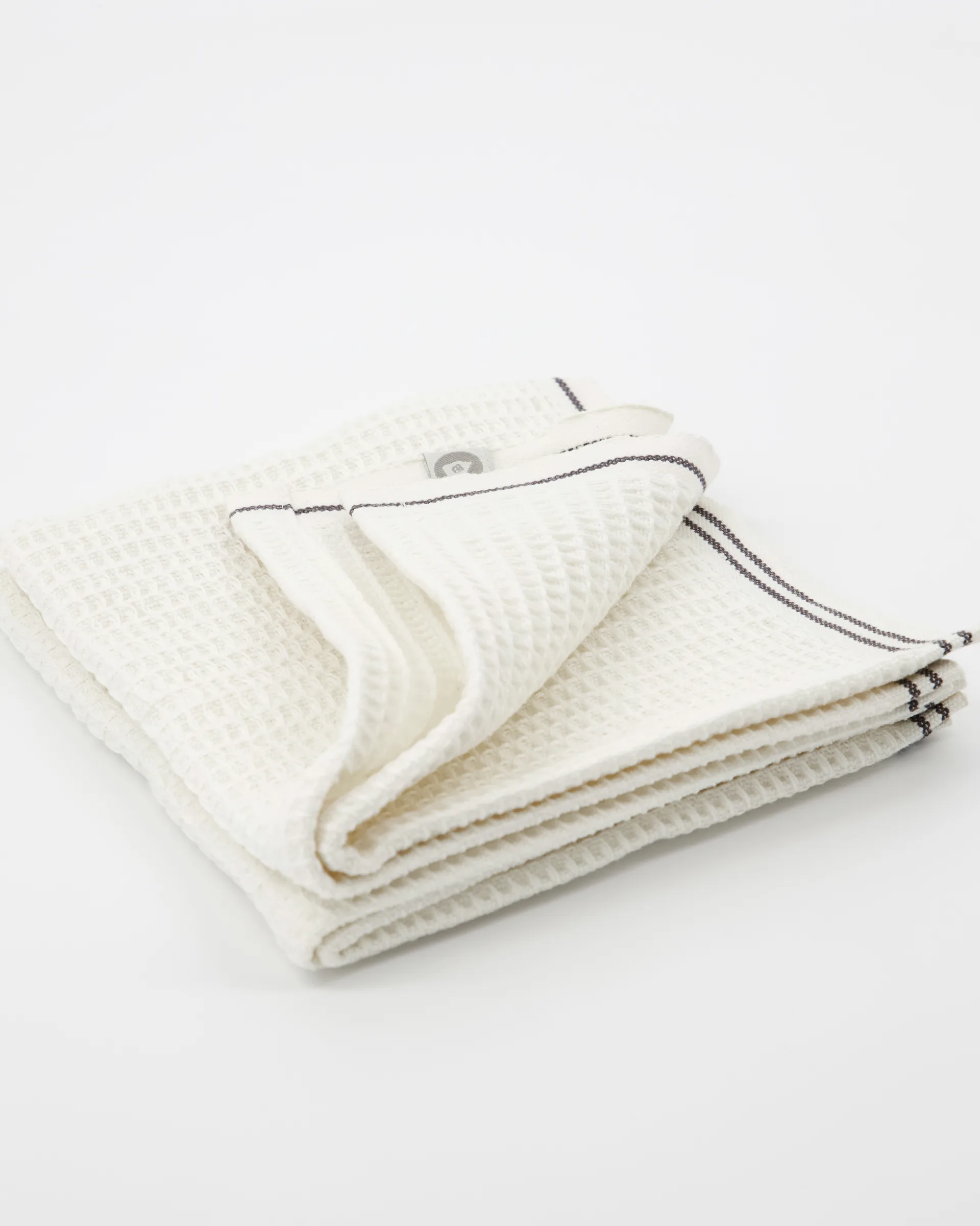Waffle vaatdoekje 30x30 cm 2-pack, Grijs House Doctor