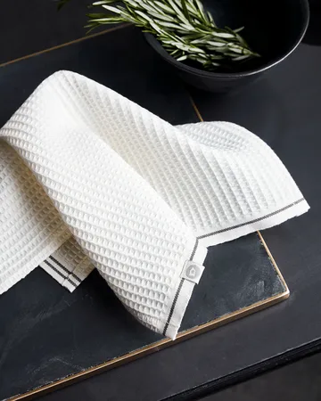 Waffle vaatdoekje 30x30 cm 2-pack - Grijs - House Doctor
