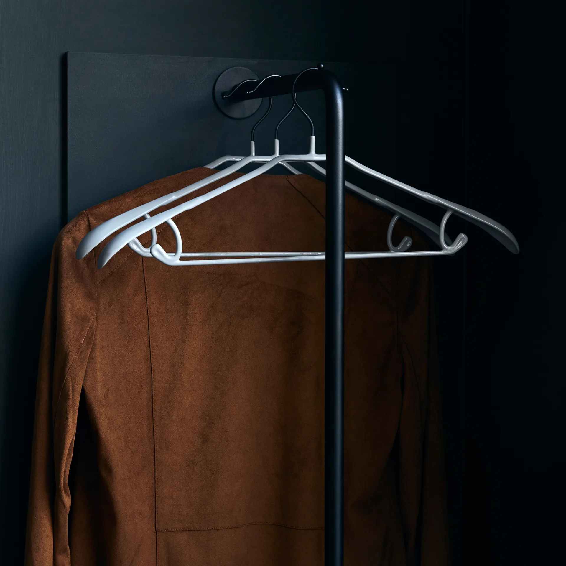 Ward kledinghanger 3-pack, Zwart-grijs House Doctor