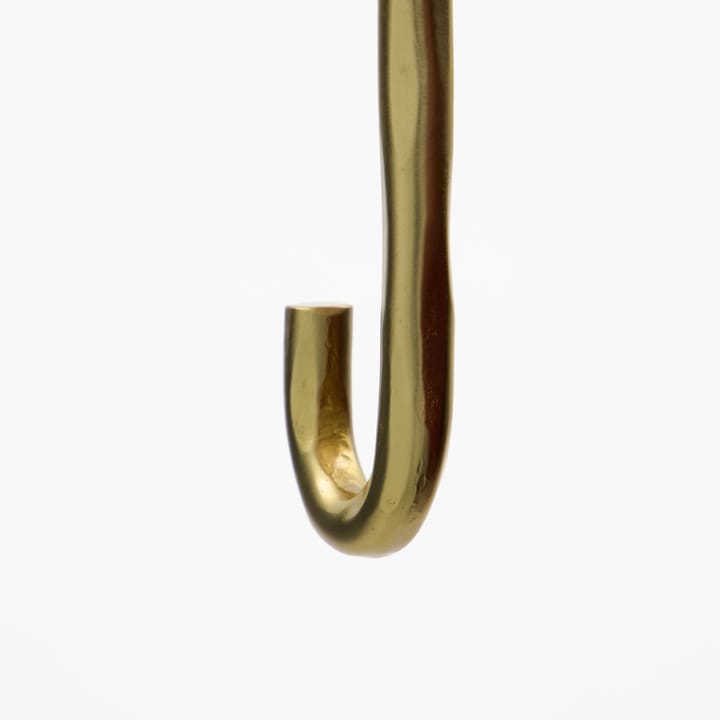 Welo haak 10 cm, Geborsteld messing House Doctor