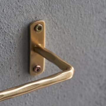 Welo wc-papierhouder - Geborsteld messing - House Doctor