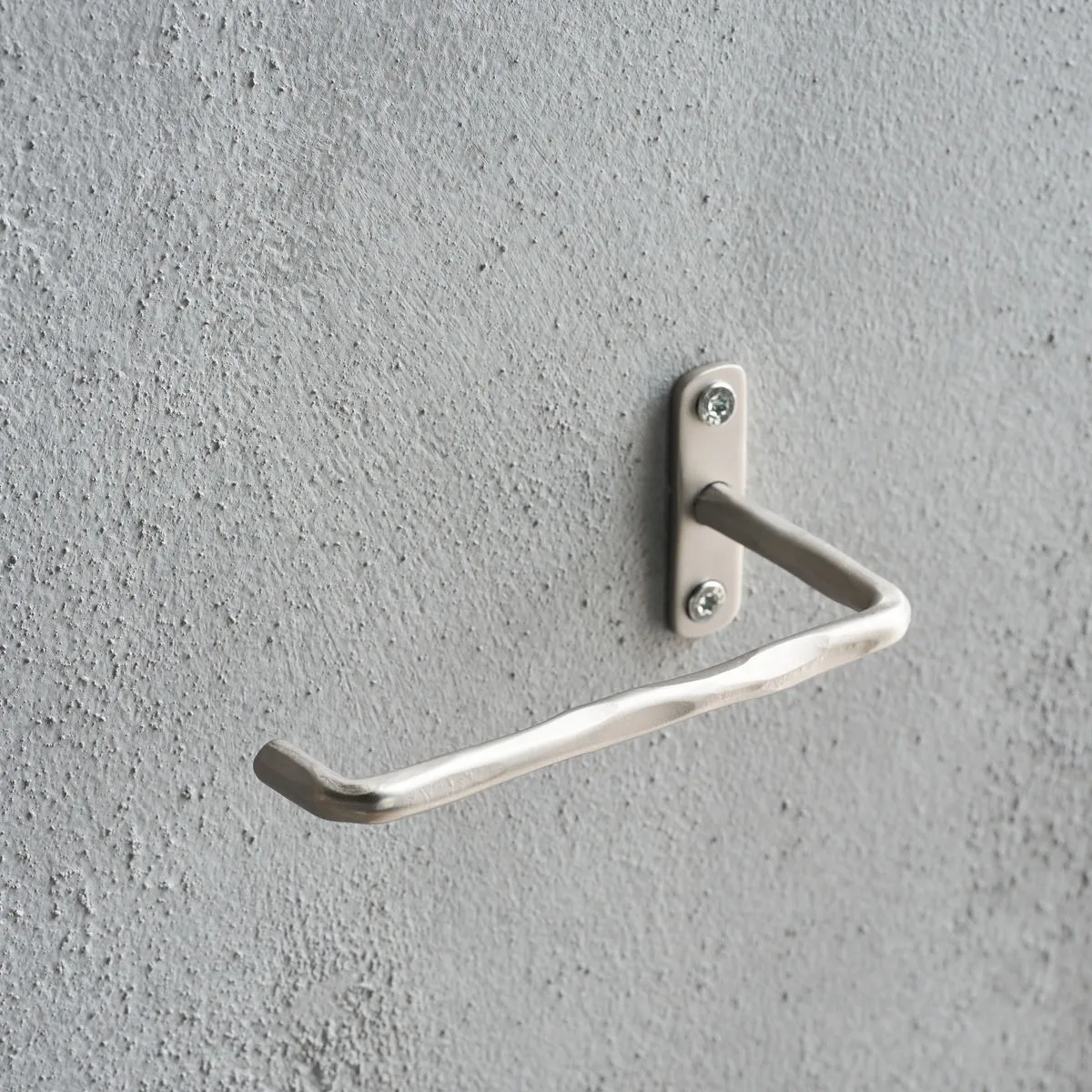 Welo wc-papierhouder, Geborsteld zilver House Doctor