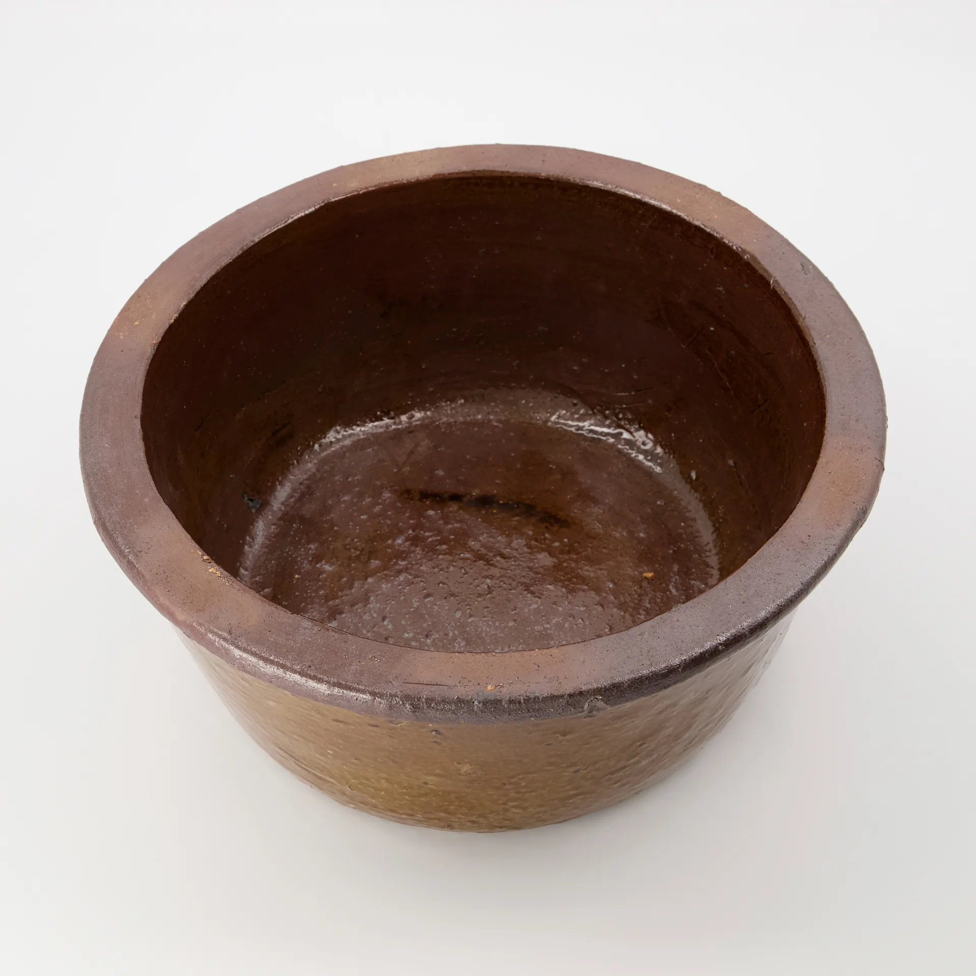 Whai pot Ø30 cm, Mosterdgeel House Doctor