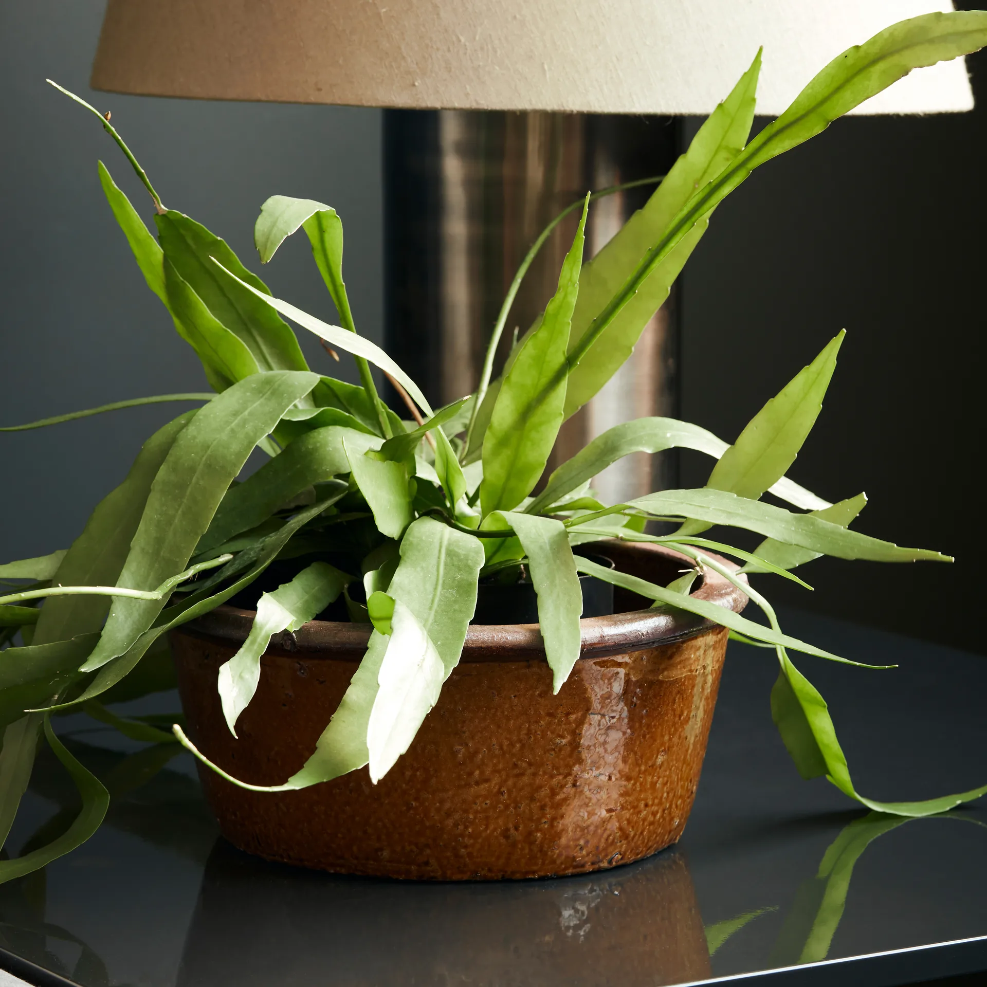 Whai pot Ø30 cm, Mosterdgeel House Doctor