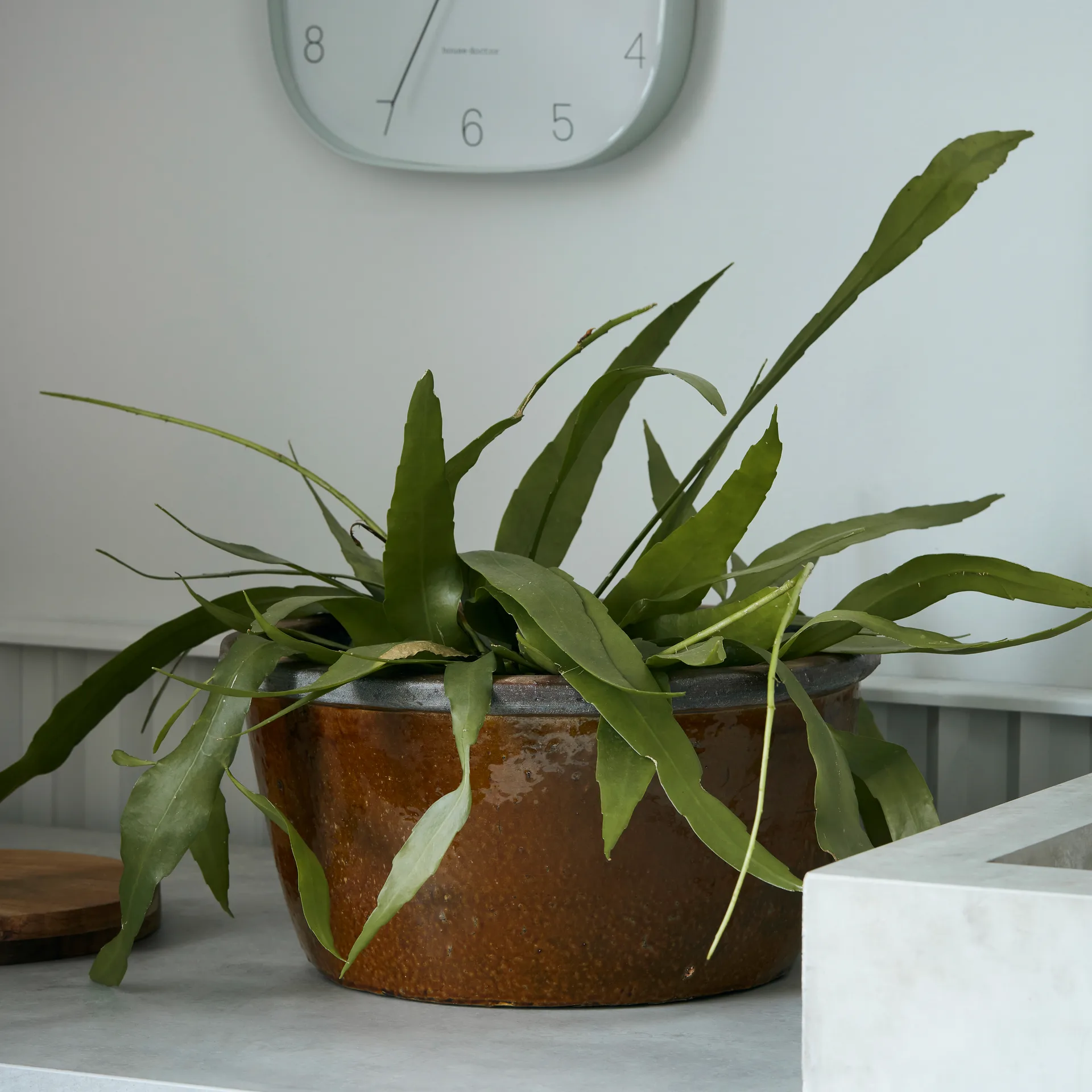 Whai pot Ø37 cm, Mosterdgeel House Doctor