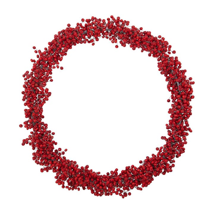 Winther krans Ø30 cm - Rood - House Doctor