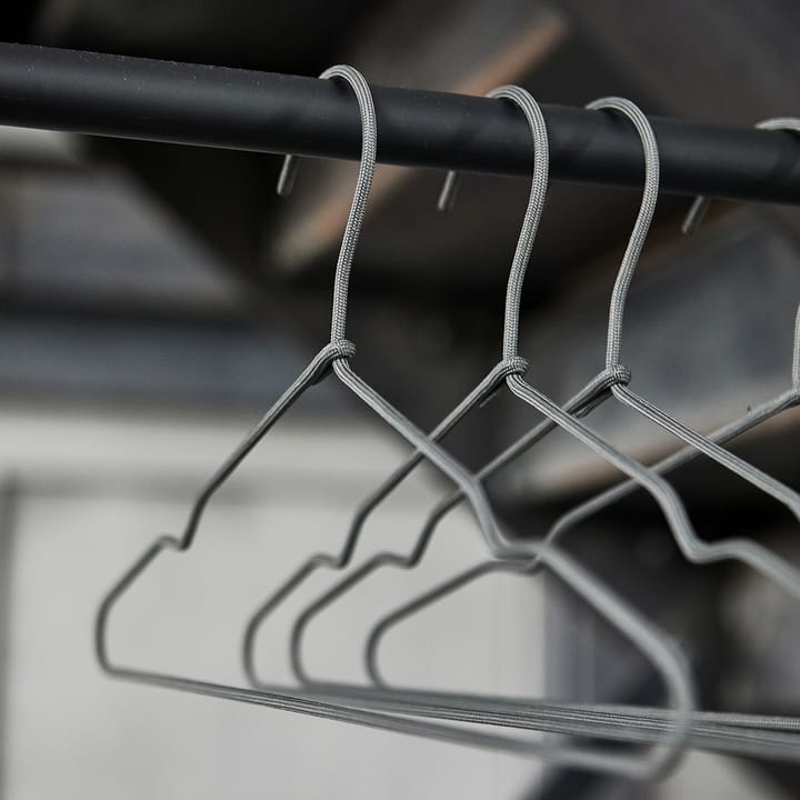 Wire kledinghanger 3-pack, Donkergrijs House Doctor