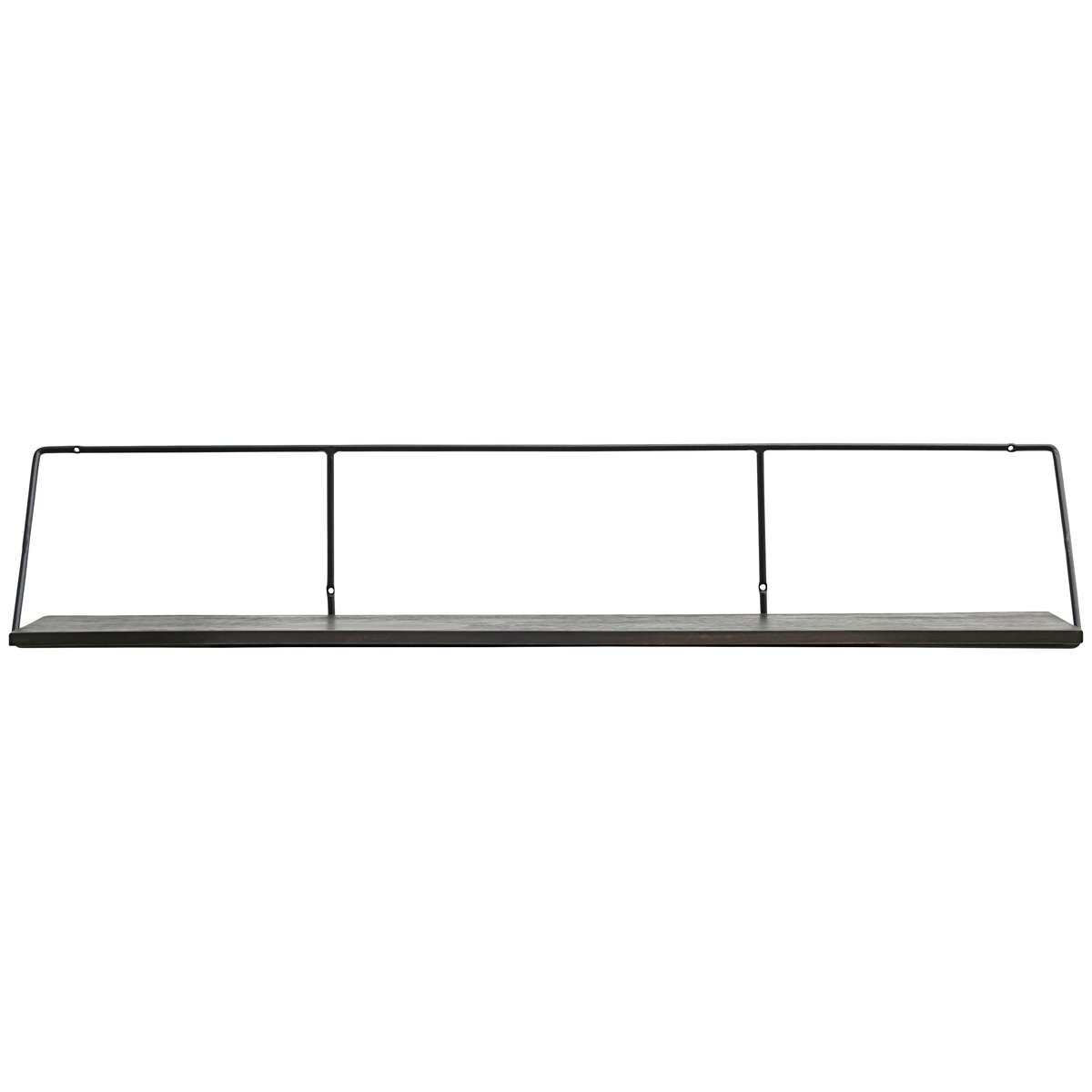 House Doctor Wired plank 130 cm Zwart | Scandinavisch Interieur | Planken & planksystemen | Zwart
