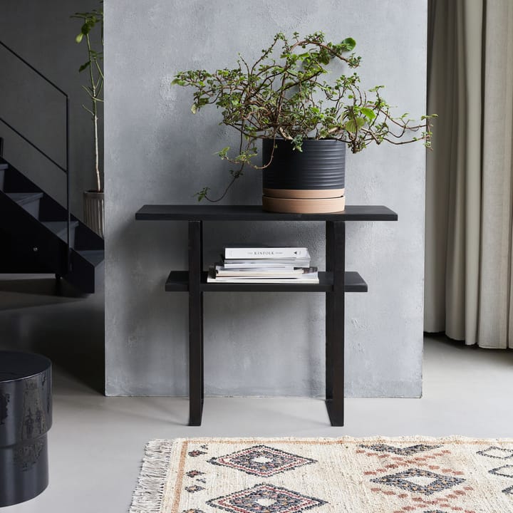 Woda console tafel 90x30x75 cm, Zwart House Doctor