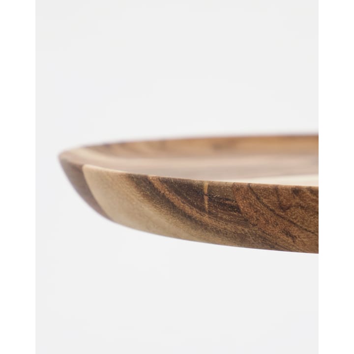 Wood dienblad Ø17,5 cm 2-pack, Natuur House Doctor