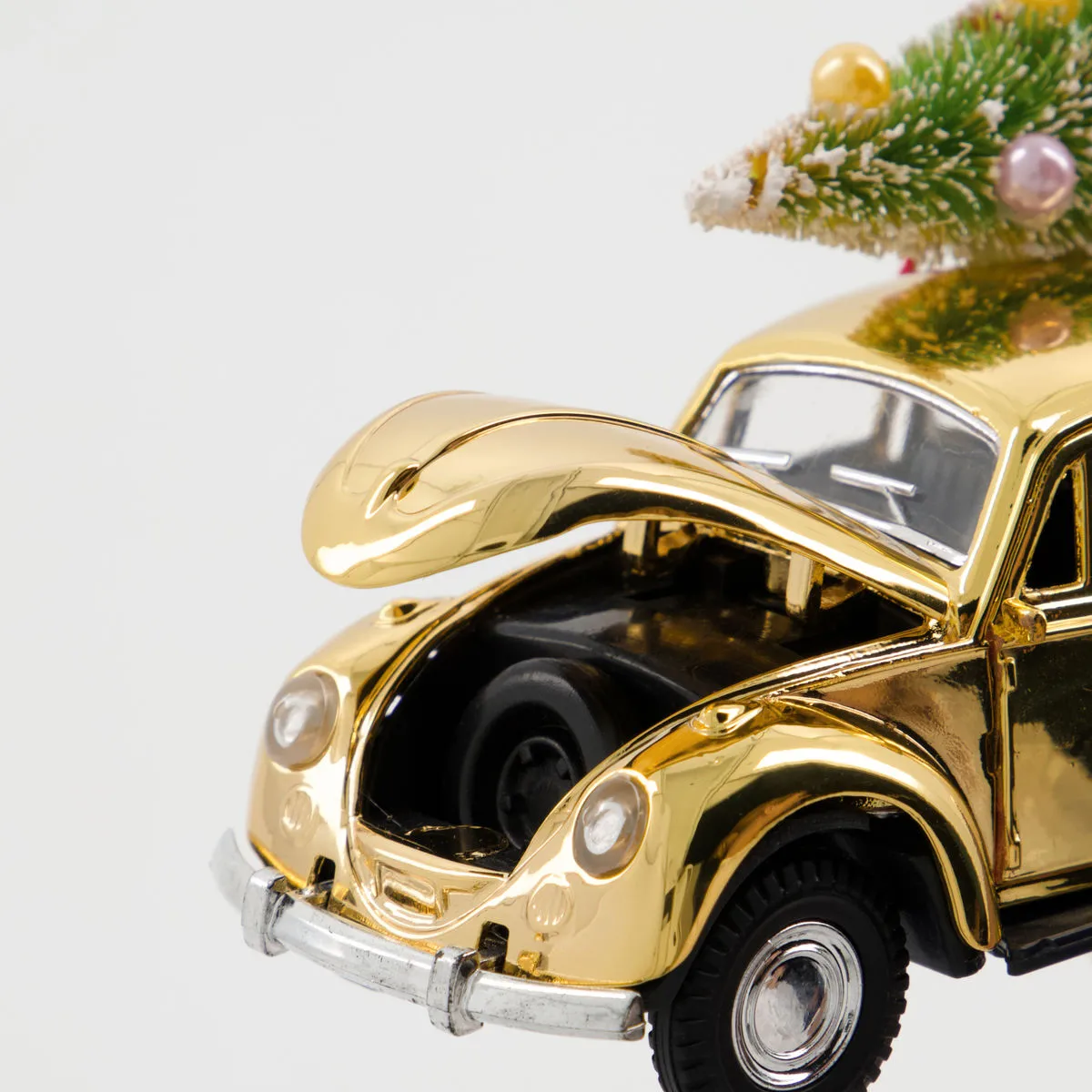 Xmas Car kerstdecoratie, Goud House Doctor