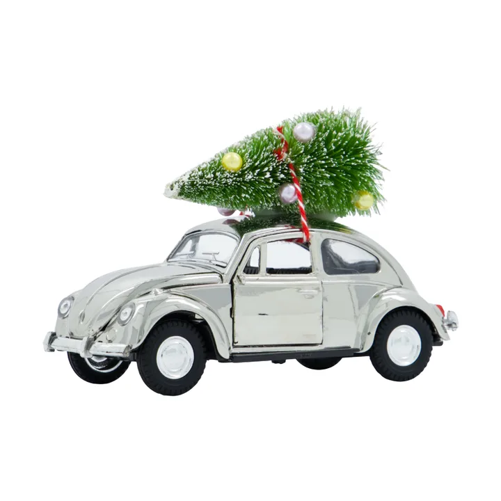 Xmas Car kerstdecoratie - Zilverkleurig - House Doctor