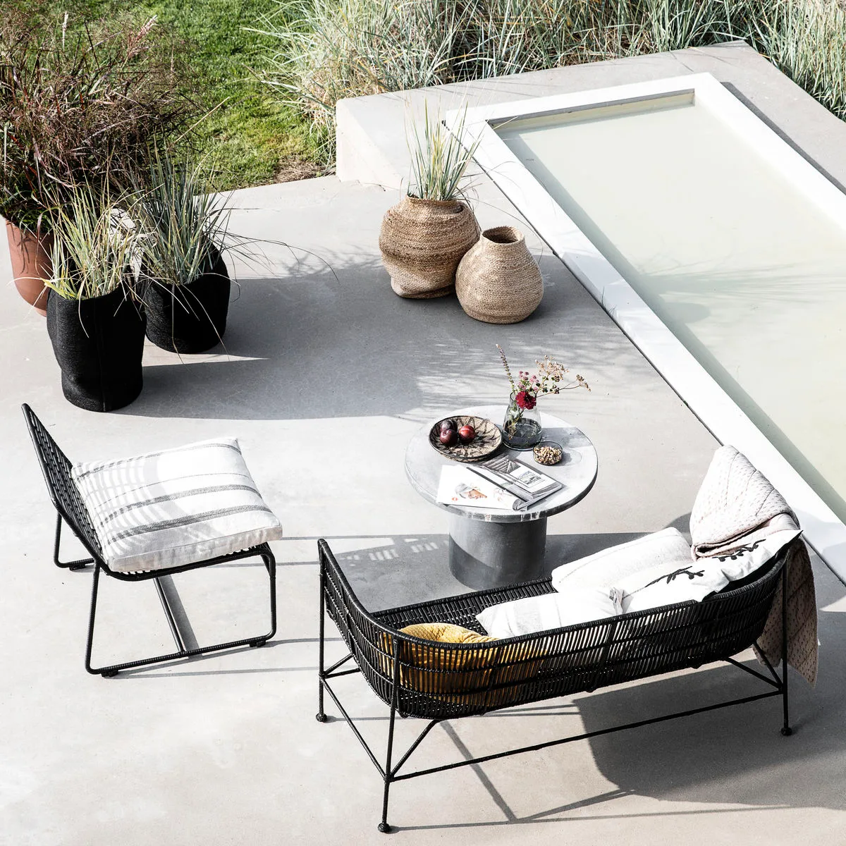 Zimba mand, 40 cm House Doctor