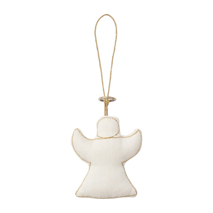 Humdakin Angel kersthanger katoen - Off white/gold - Humdakin