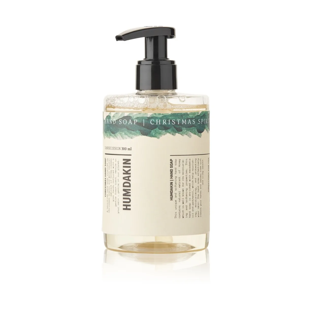 Humdakin Christmas Spirit 2023 handzeep 300 ml, Honey & christmas spices Humdakin