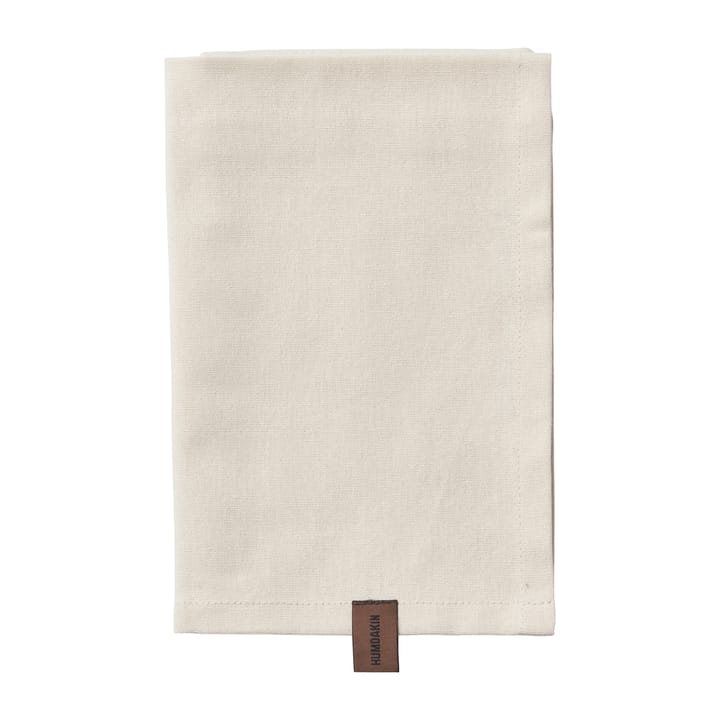 Humdakin Embroidered keukenhanddoek - Off white/Red - Humdakin