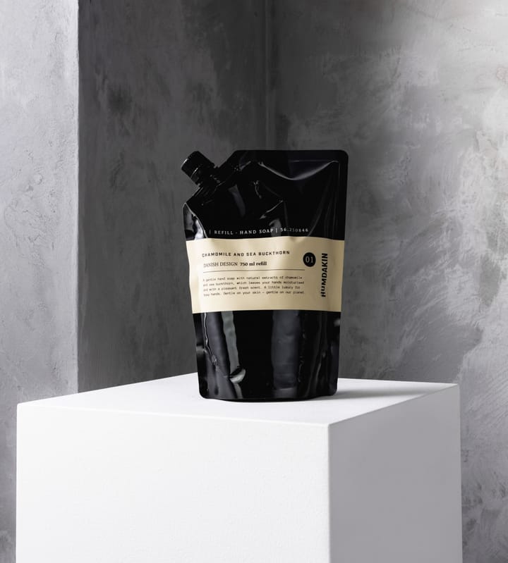 Humdakin handzeep refill 750 ml, Chamomille & sea buckthorn Humdakin