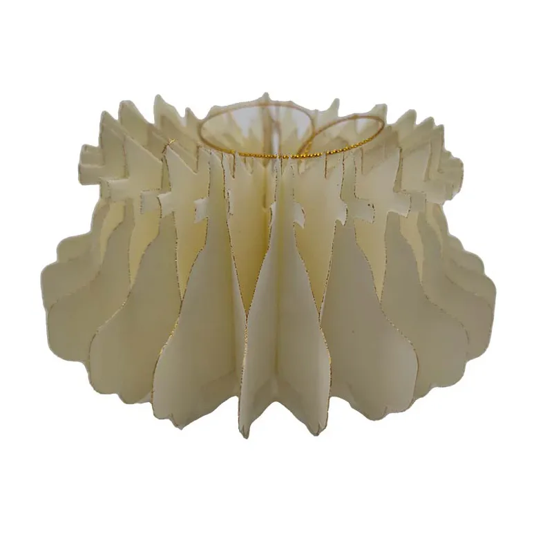 Humdakin kersthanger 3-pack, Off white/gold Humdakin