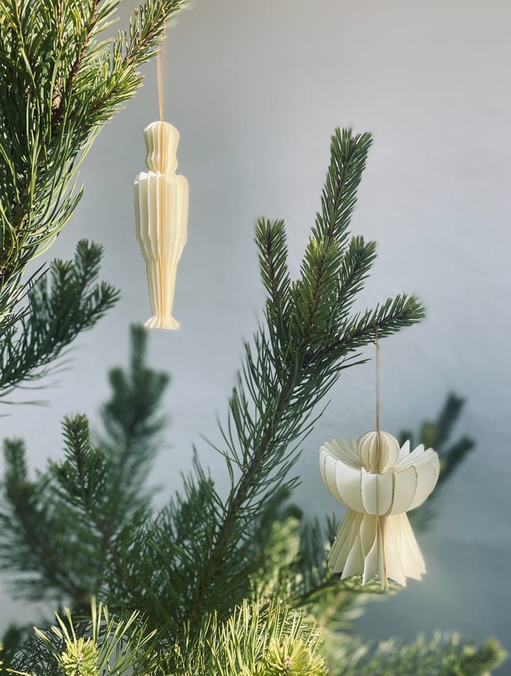 Humdakin kersthanger 3-pack - Off white/gold - Humdakin