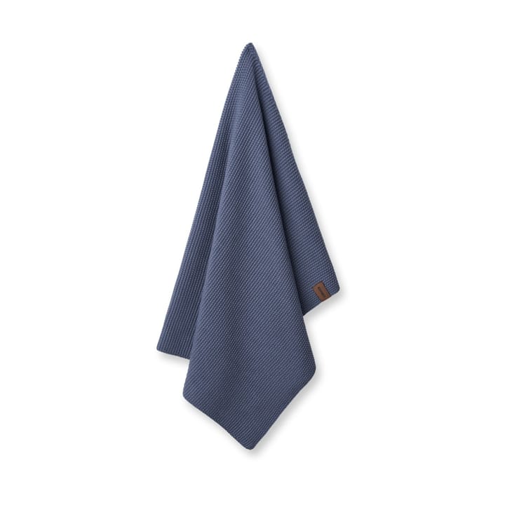 Humdakin Knitted keukenhanddoek 45x70 cm - Blue stone - Humdakin