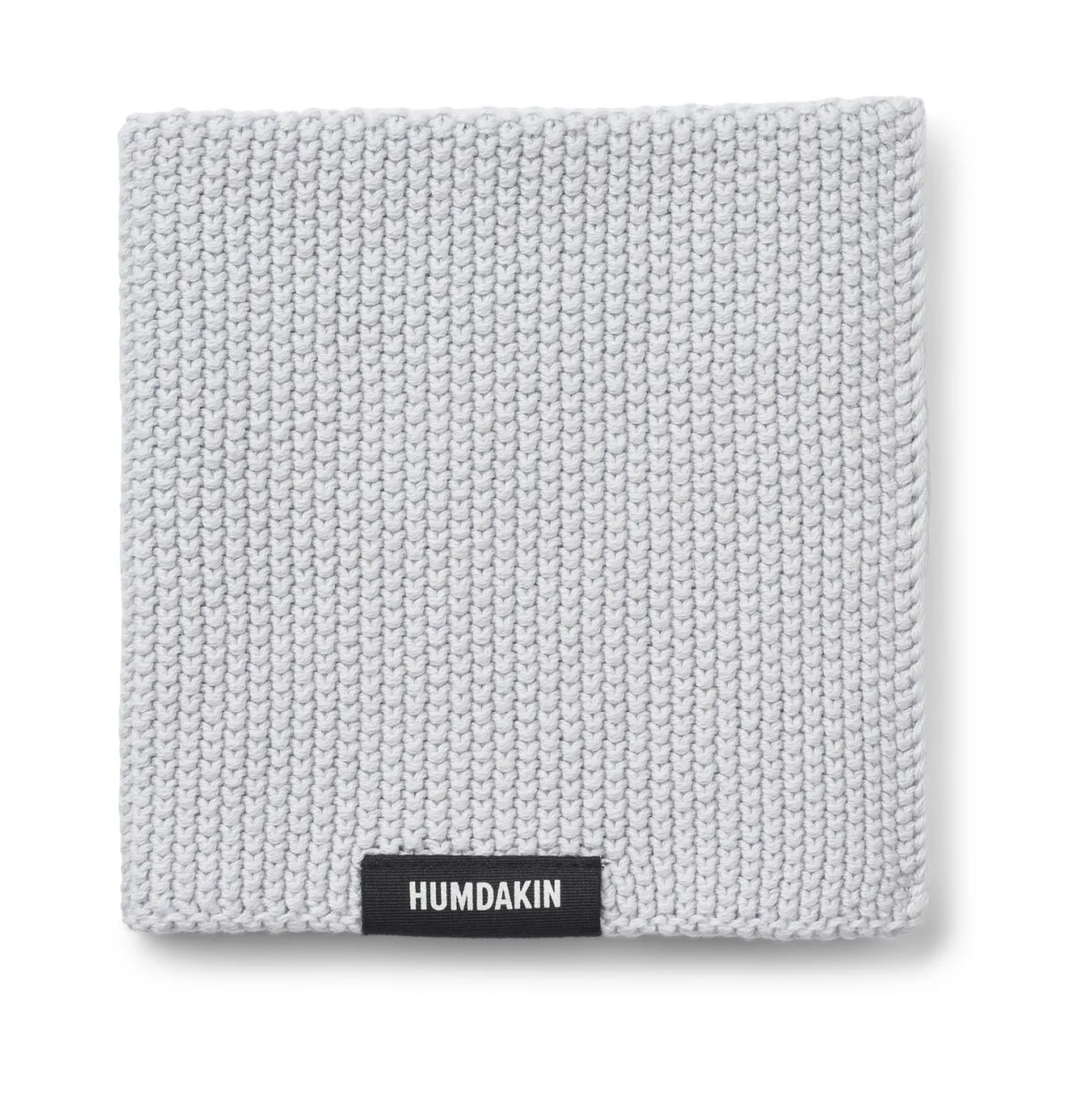 Humdakin Knitted vaatdoek 28x28 cm, Blue glass Humdakin