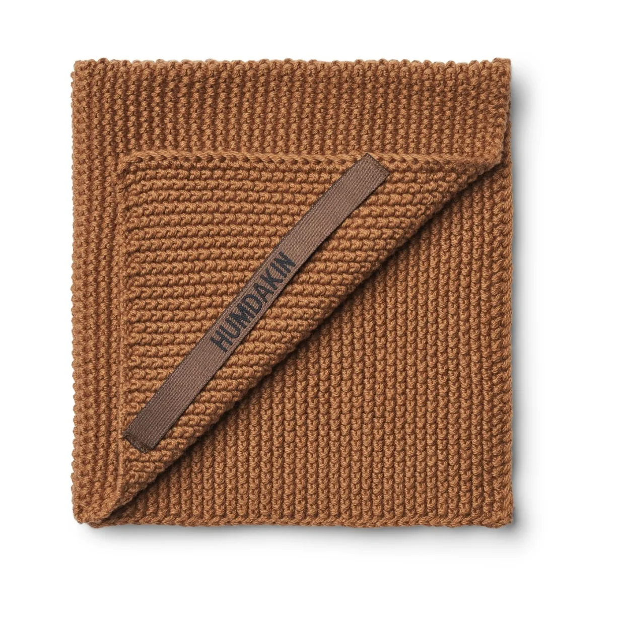 Humdakin Knitted vaatdoek 28x28 cm, Tabacco Humdakin