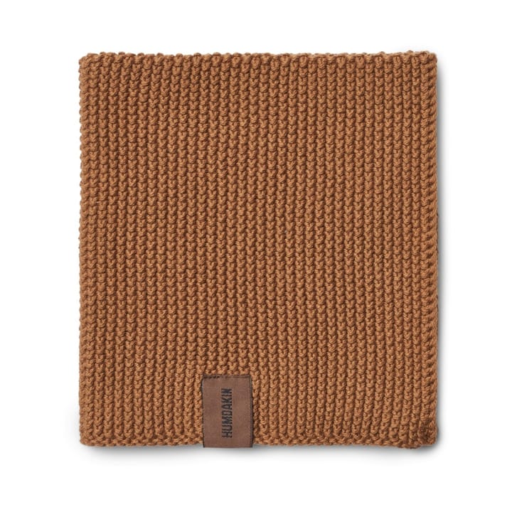 Humdakin Knitted vaatdoekje 28x28 cm - Tabacco - Humdakin