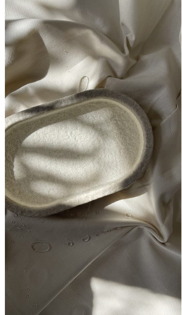 Humdakin Sandstone ovaal dienblad 15x25 cm, Natural Humdakin