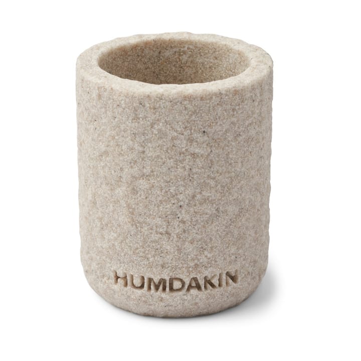 Humdakin Sandstone tandenborstelbeker 10 cm - Natural - Humdakin