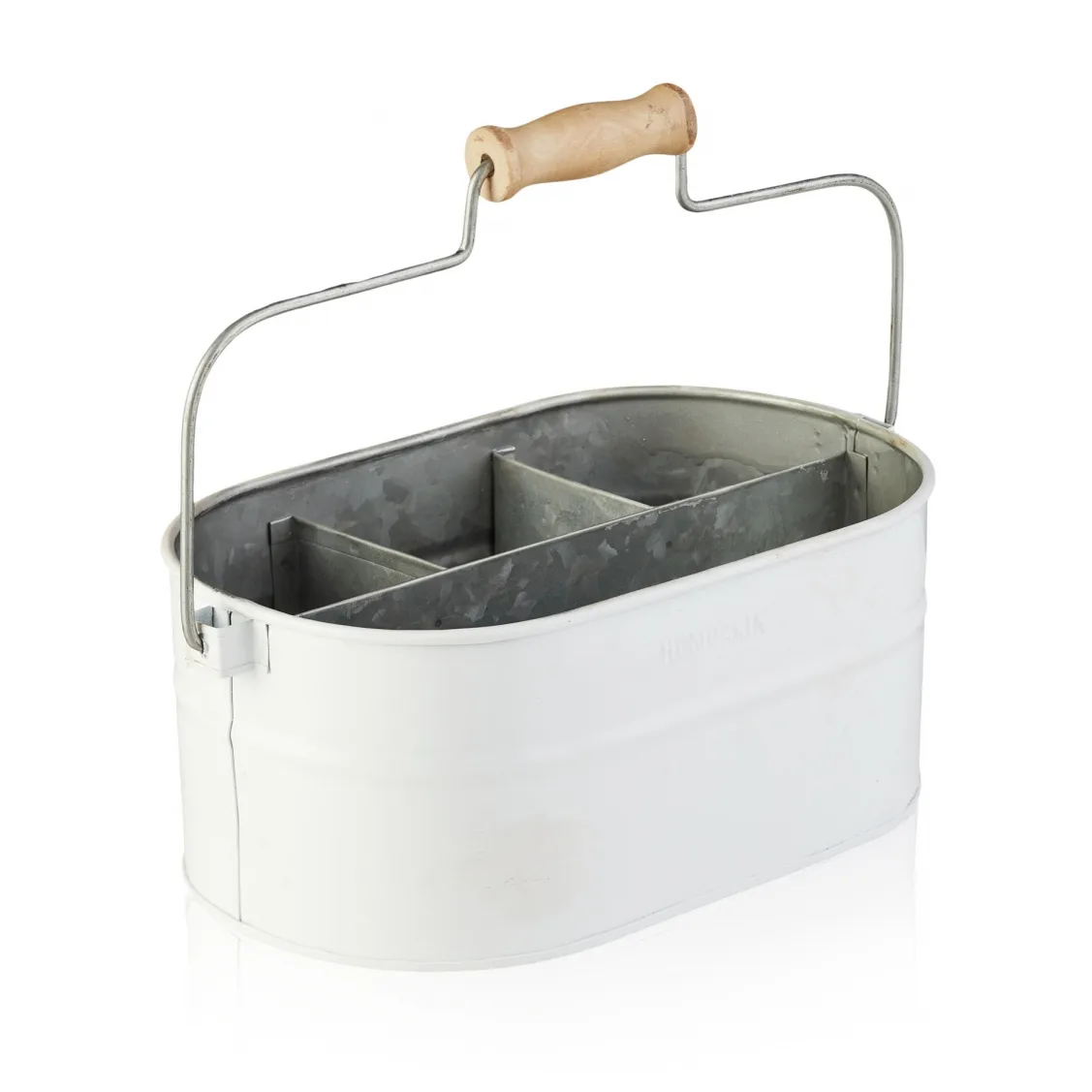Humdakin System bucket opbergdoos 30x19 cm, White Humdakin