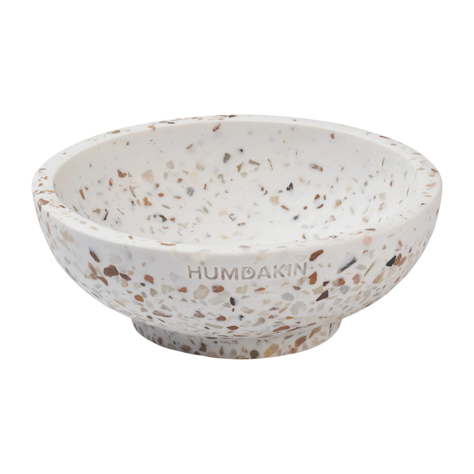 Humdakin Terrazzo kom Ø13 cm, Red/Beige Humdakin