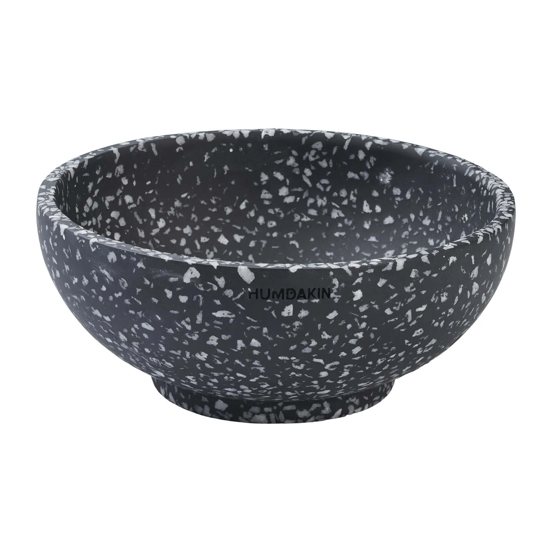 Humdakin Terrazzo kom Ø18 cm, Black Humdakin