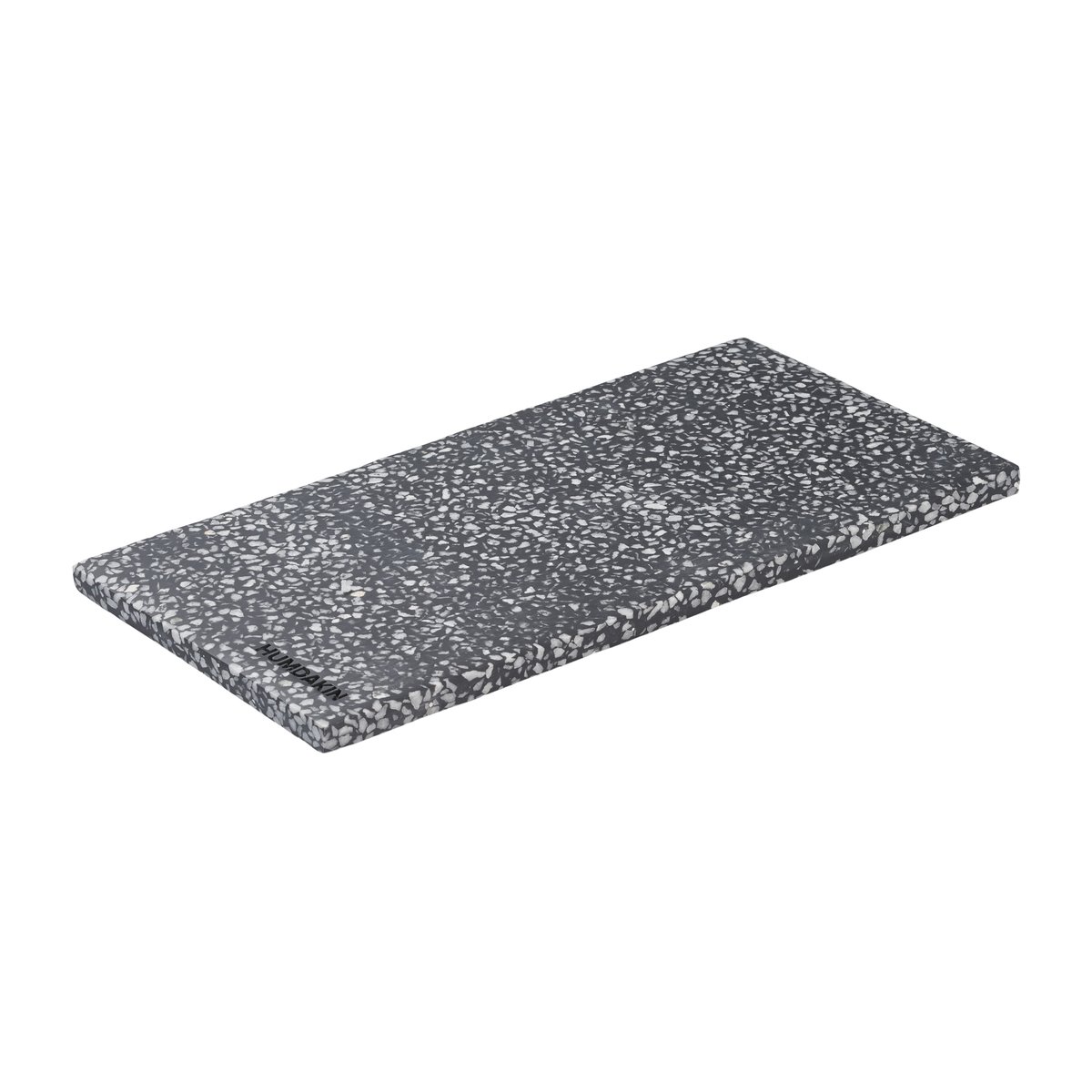 Humdakin Terrazzo plateau 30 cm Black | Scandinavisch Interieur | Dienbladen | Zwart