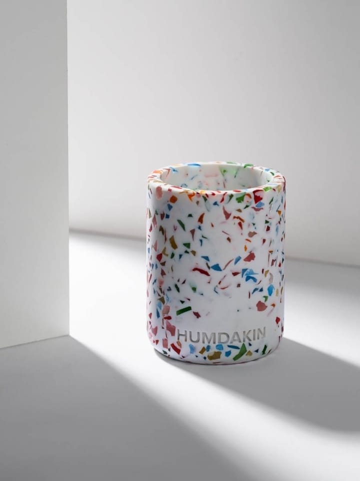 Humdakin Terrazzo tandenborstelbeker 10 cm - Rainbow - Humdakin