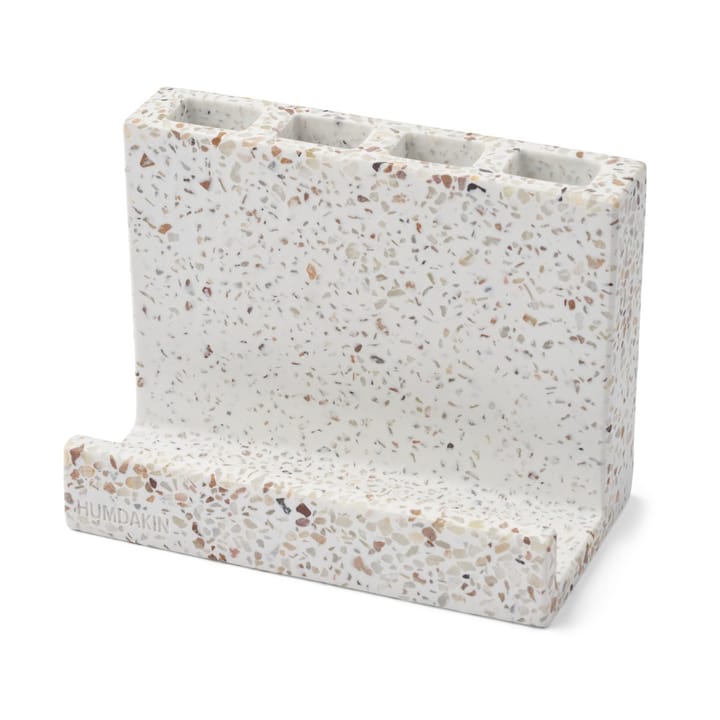 Humdakin Terrazzo tandenborstelhouder - Red-beige - Humdakin