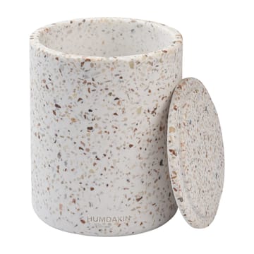 Humdakin Terrazzo vaas met deksel Ø13 cm - Red/Beige - Humdakin