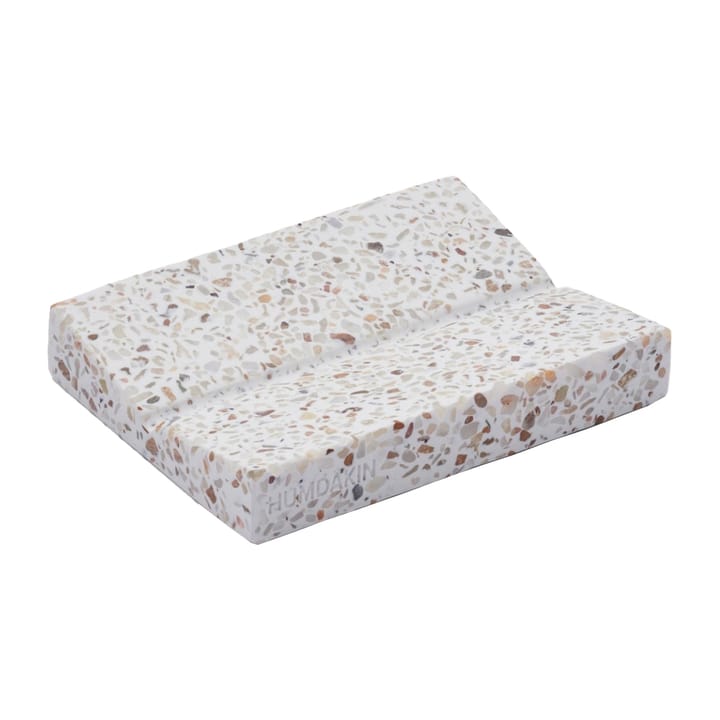 Humdakin Terrazzo zeepbakje 9x19 cm - Rood-beige - Humdakin