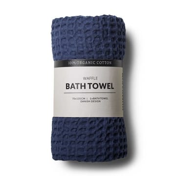 Humdakin Waffle badlaken 70x135 cm - Sea blue - Humdakin