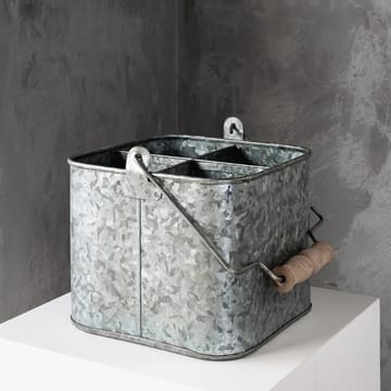 Humdakin zink bucket opbergdoos - 25x25 cm - Humdakin