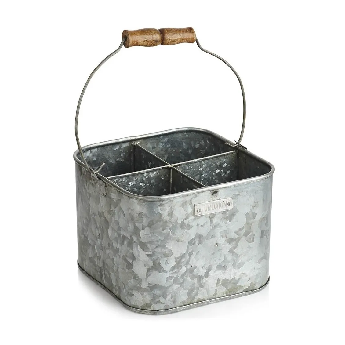 Humdakin zink bucket opbergdoos, 25x25 cm Humdakin