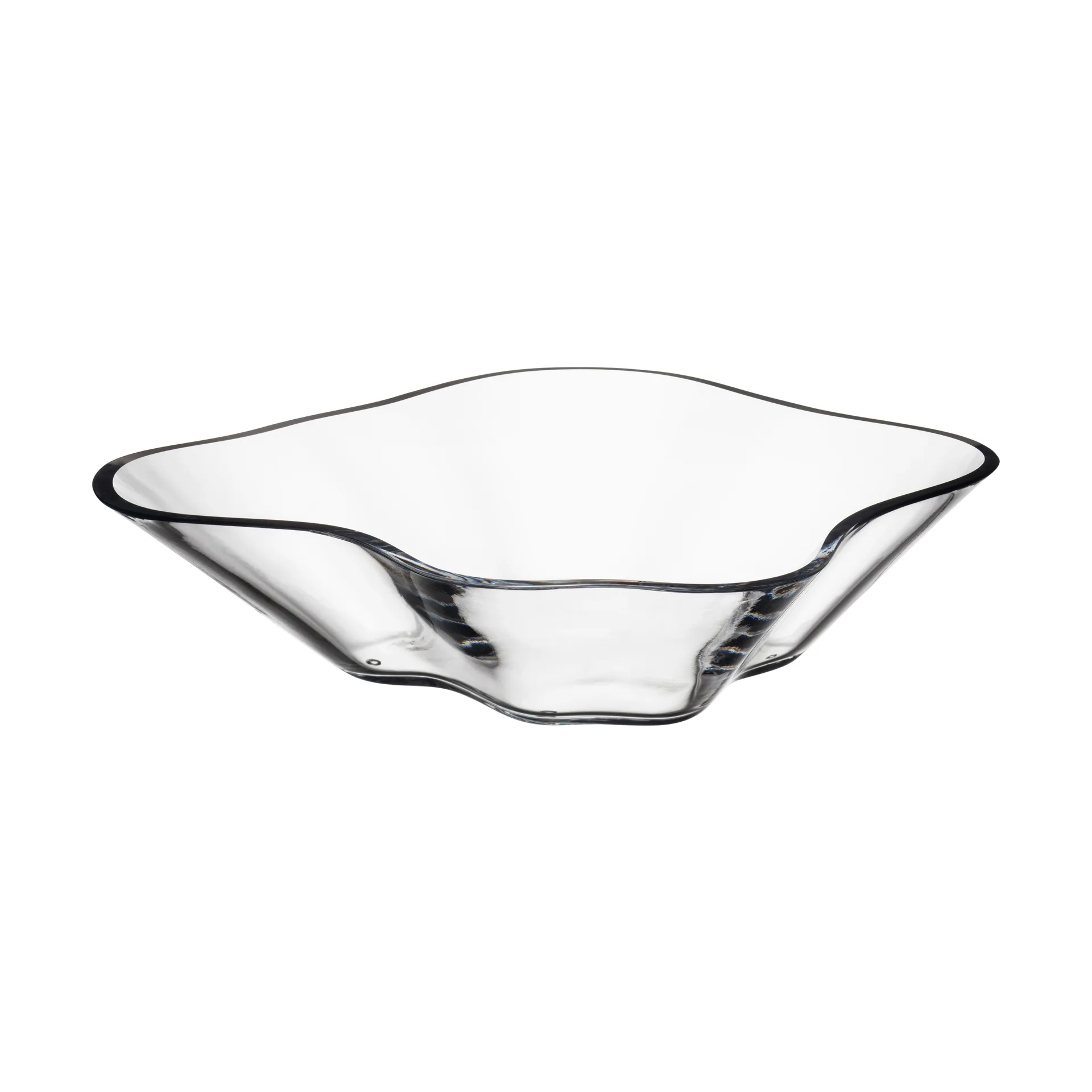 Aalto blomma schaal 279x75 mm, Helder Iittala