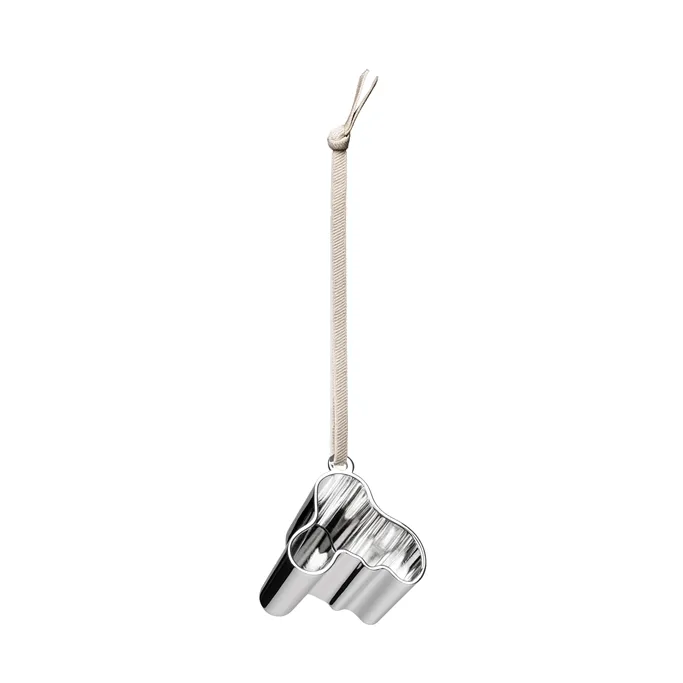 Aalto decoratiehanger metaal - Zilverkleurig - Iittala