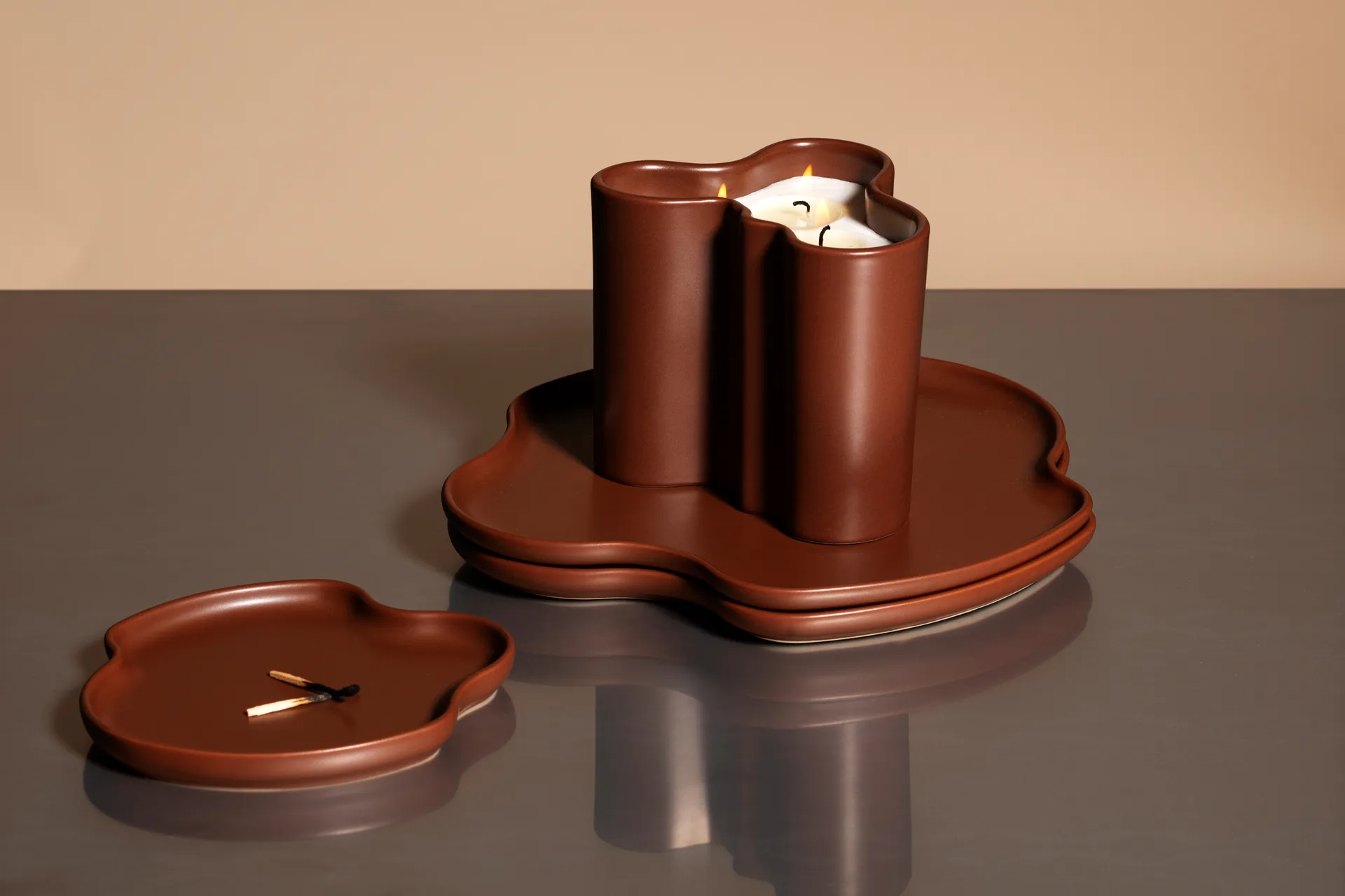 Aalto decoratieschaal, Vuur, 15 cm Iittala