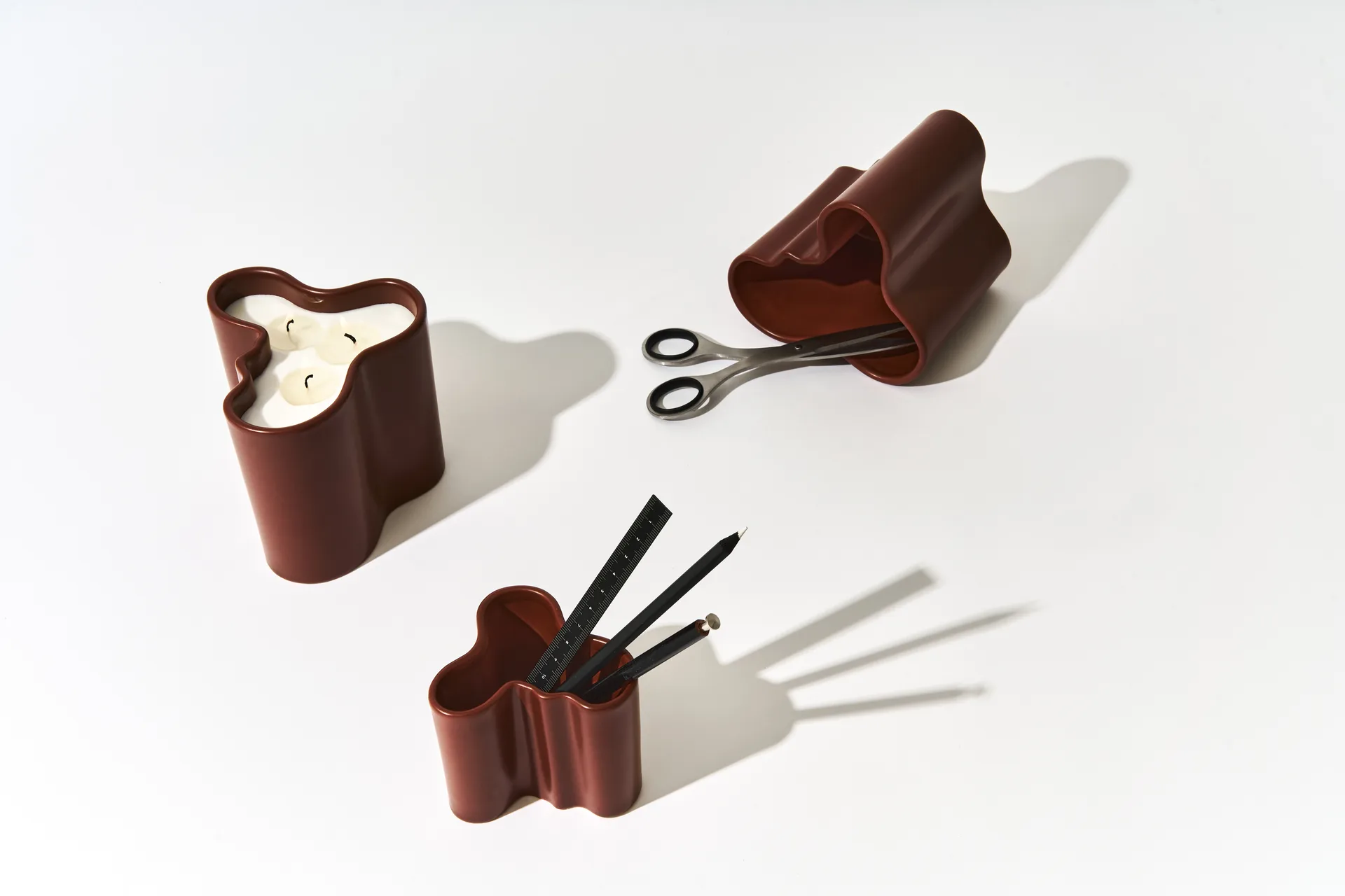 Aalto geurkaars 11 cm, Eld in Dutch is Vuur Iittala