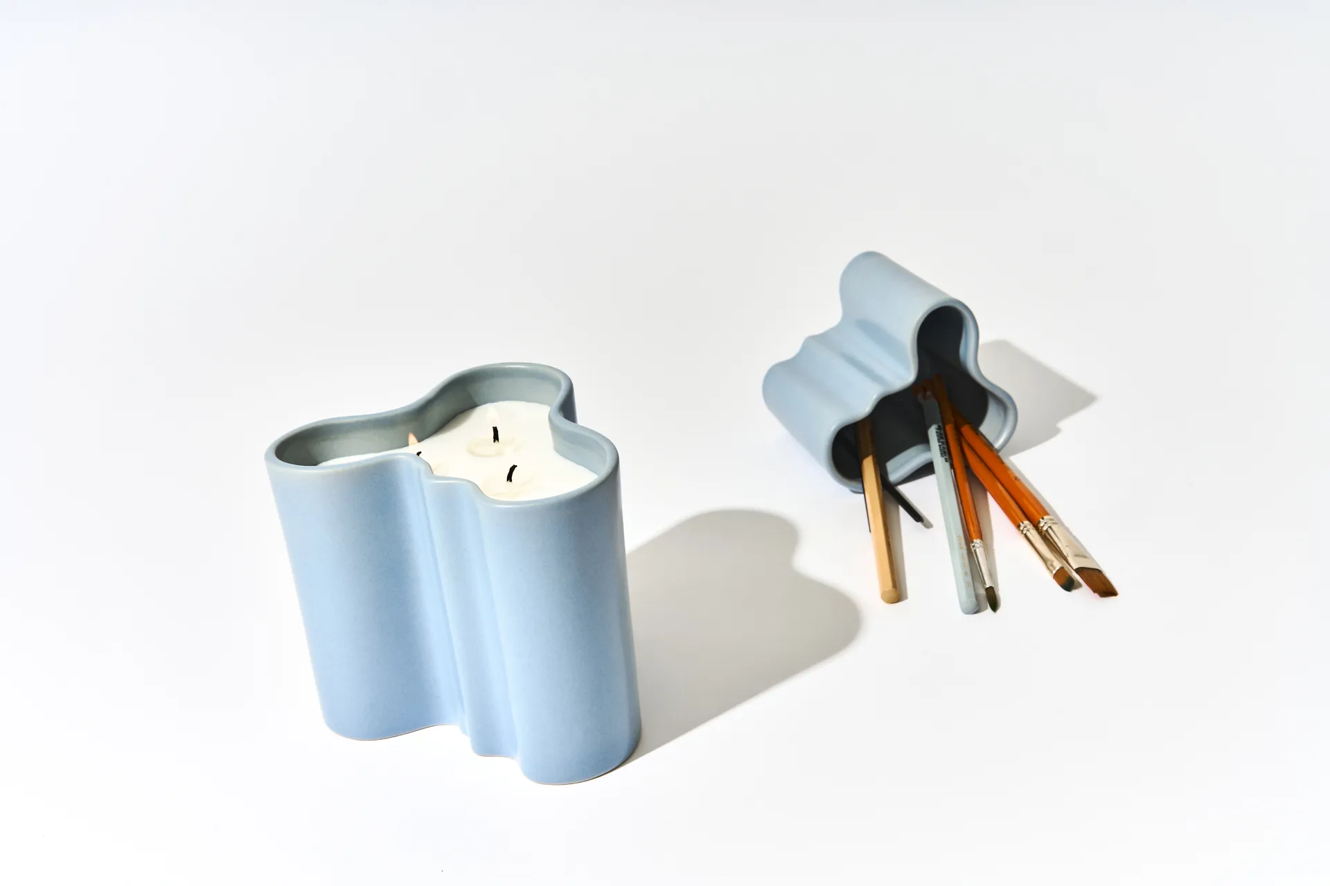 Aalto geurkaars 11 cm, Water Iittala