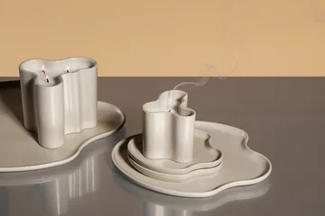 Aalto geurkaars 8 cm - Zand - Iittala