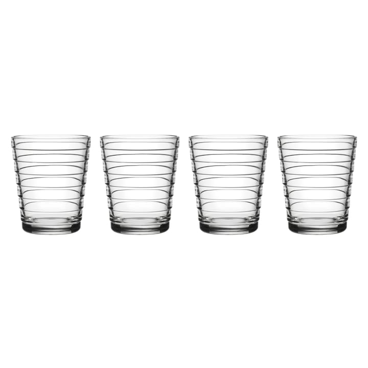 Aino Aalto drinkglas 4-pack 22 cl - Helder - Iittala
